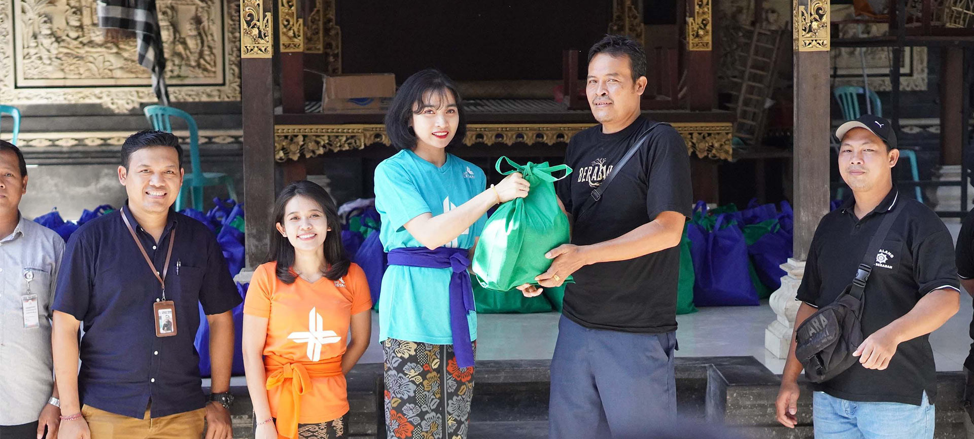 BPR Lestari Bali Salurkan Bantuan untuk Korban Banjir di Denpasar